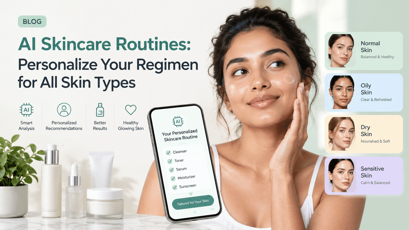 AI Skincare Routines: Personalize Your Regimen for All Skin Types