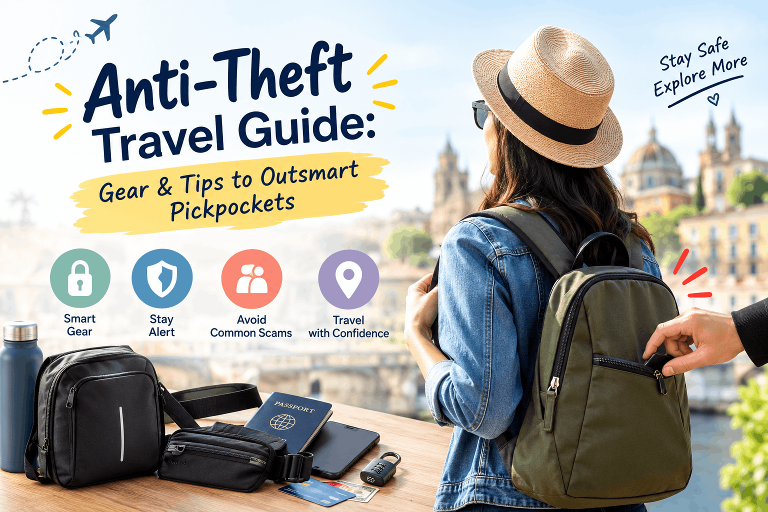 Anti-Theft Travel Guide: Gear & Tips to Outsmart Pickpockets