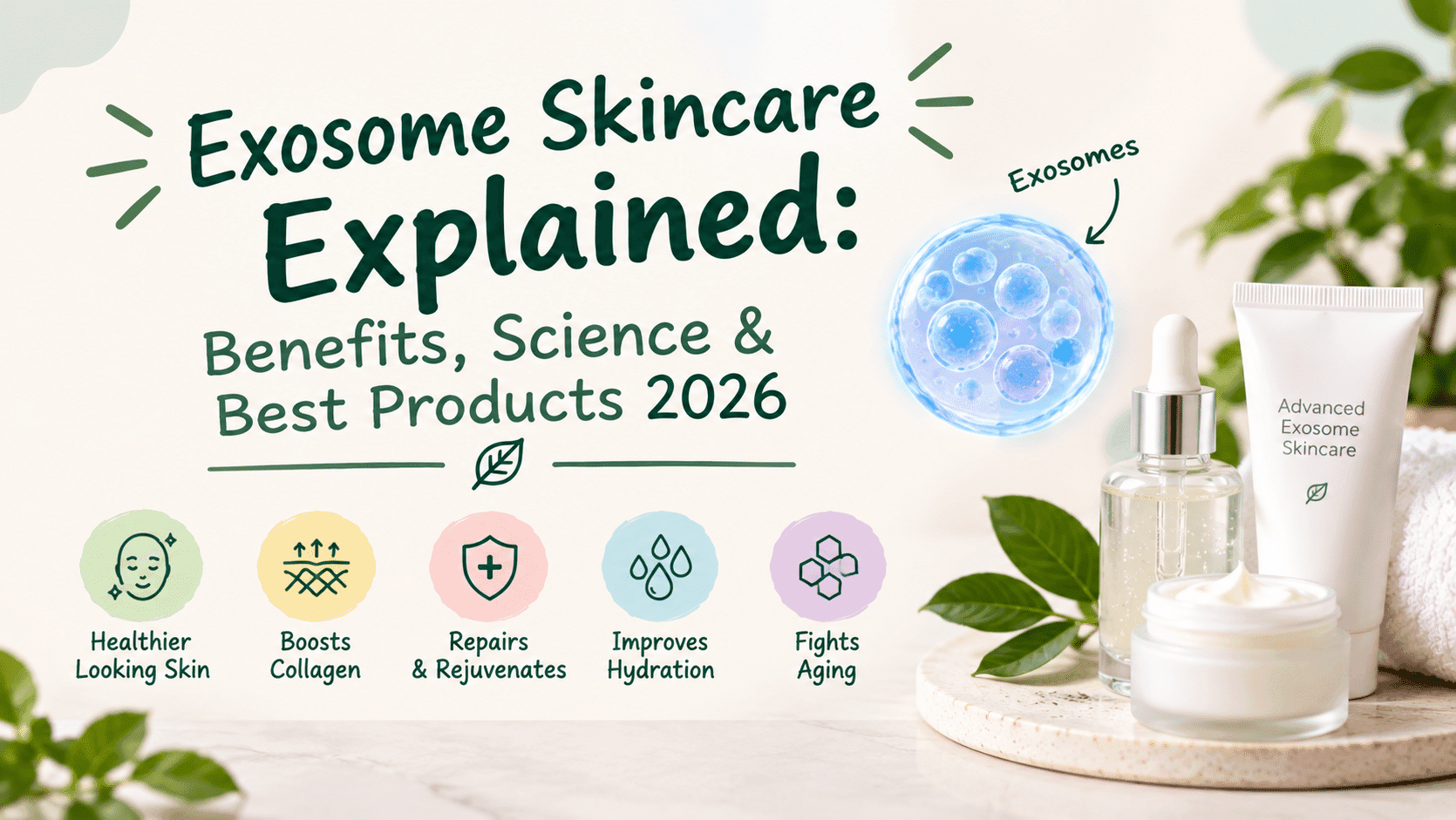 Exosome Skincare Explained: Benefits, Science & Best Products 2026