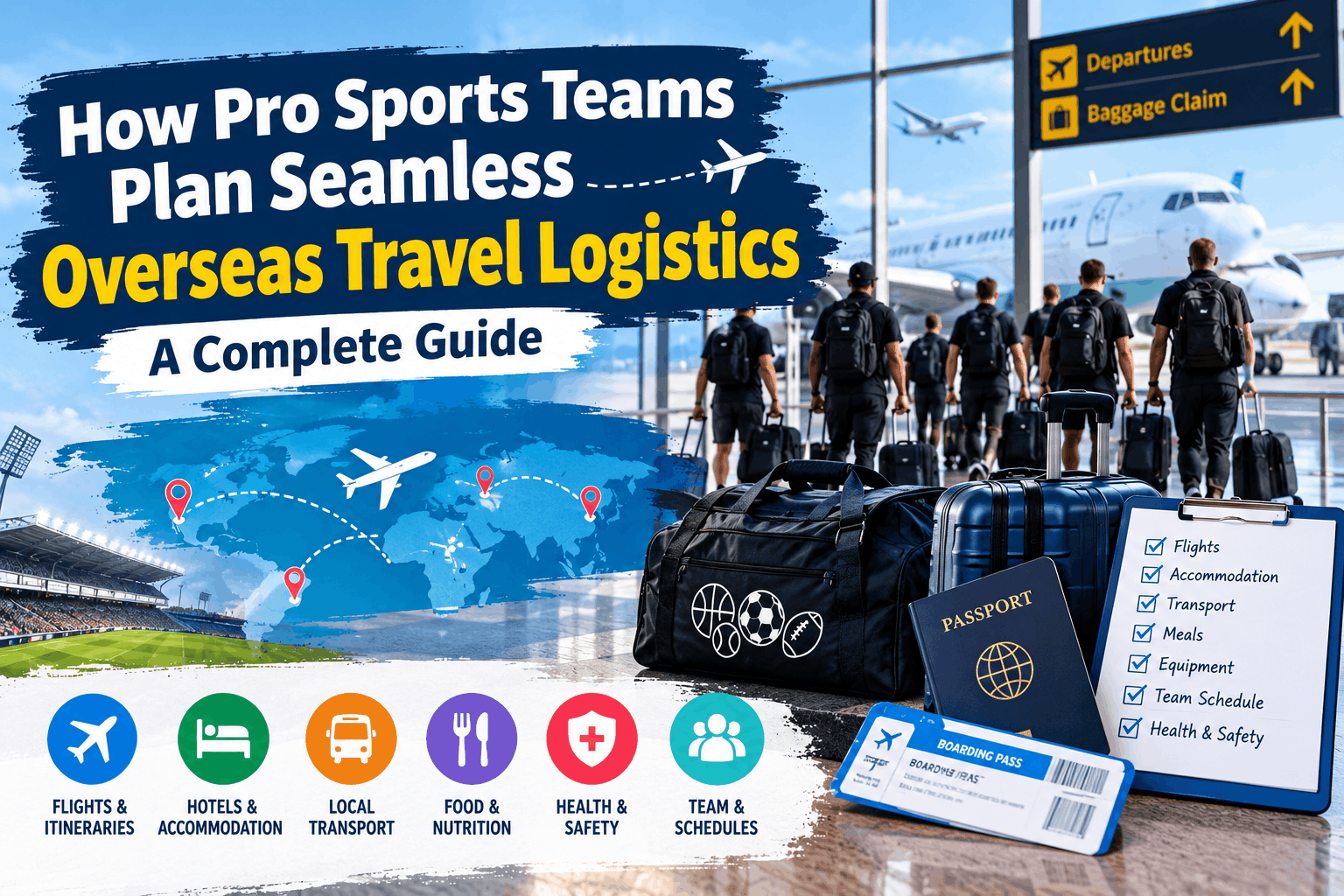 How Pro Sports Teams Plan Seamless Overseas Travel Logistics – A Complete Guide