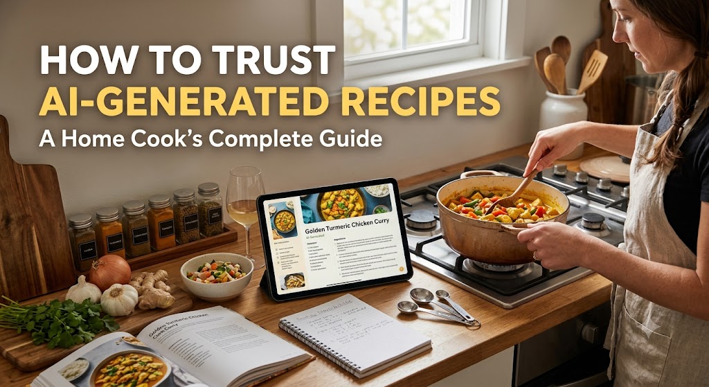 How to Trust AI-Generated Recipes: A Home Cook’s Complete Guide