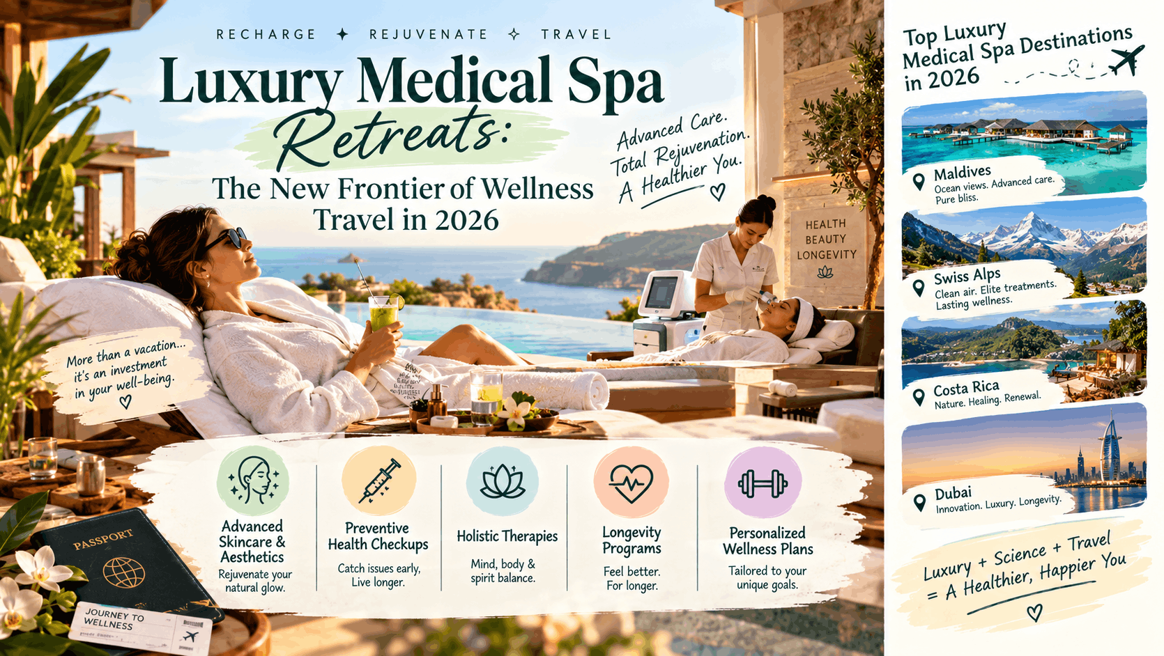 Luxury Medical Spa Retreats: The New Frontier of Wellness Travel in 2026