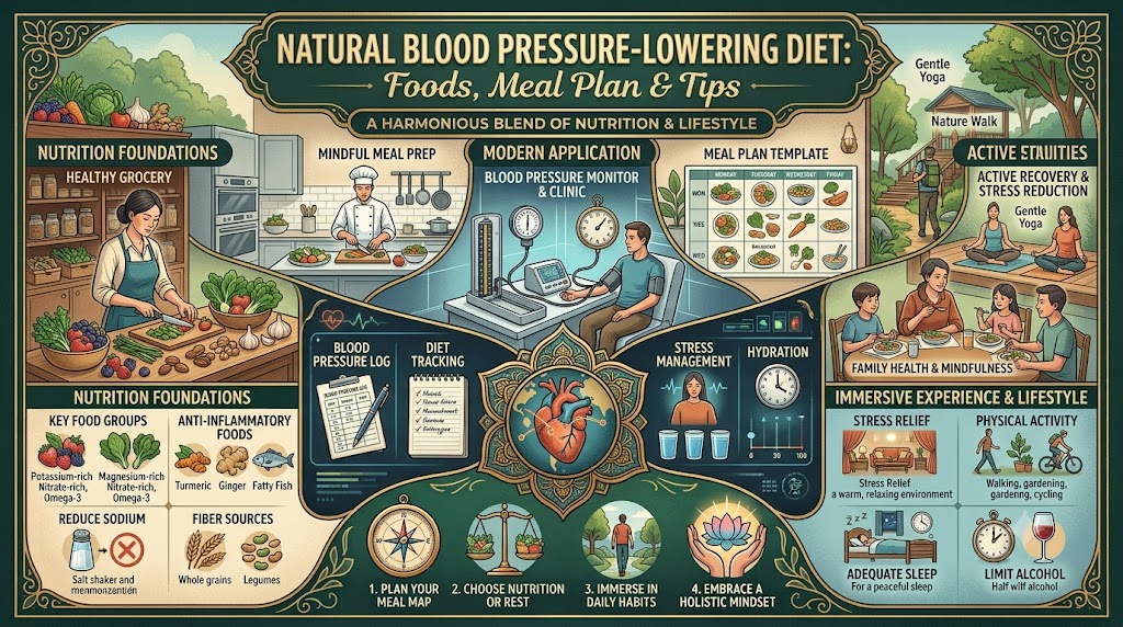 Natural Blood Pressure‑Lowering Diet: Foods, Meal Plan & Tips