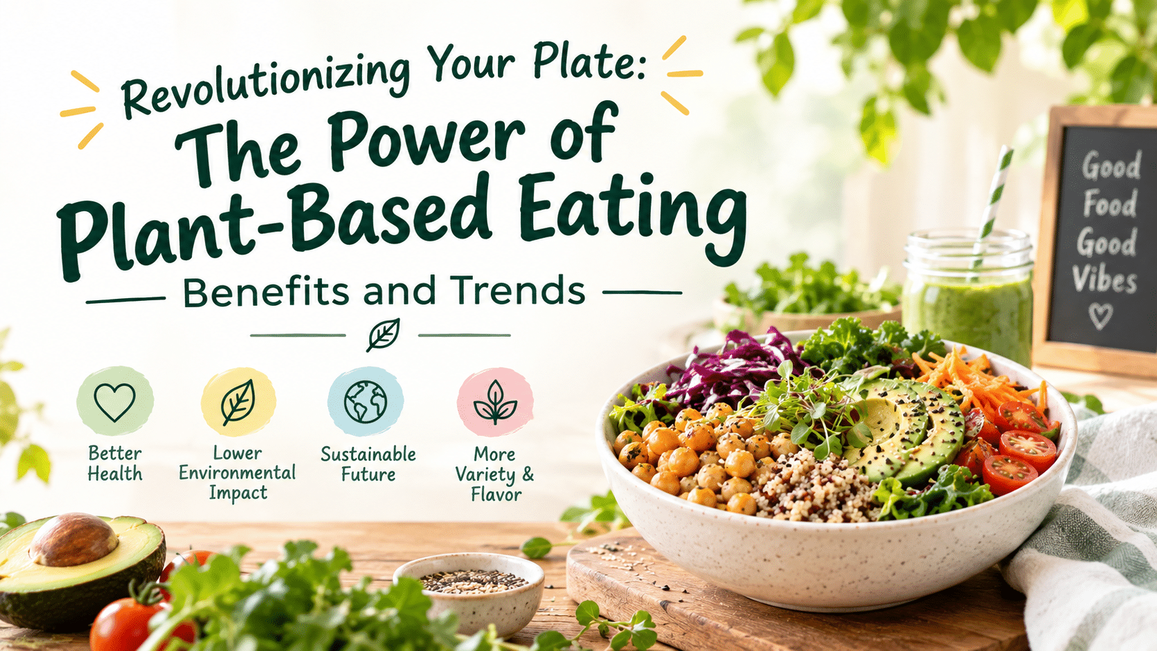 Revolutionizing Your Plate: The Power of Plant-Based Eating Benefits and Trends