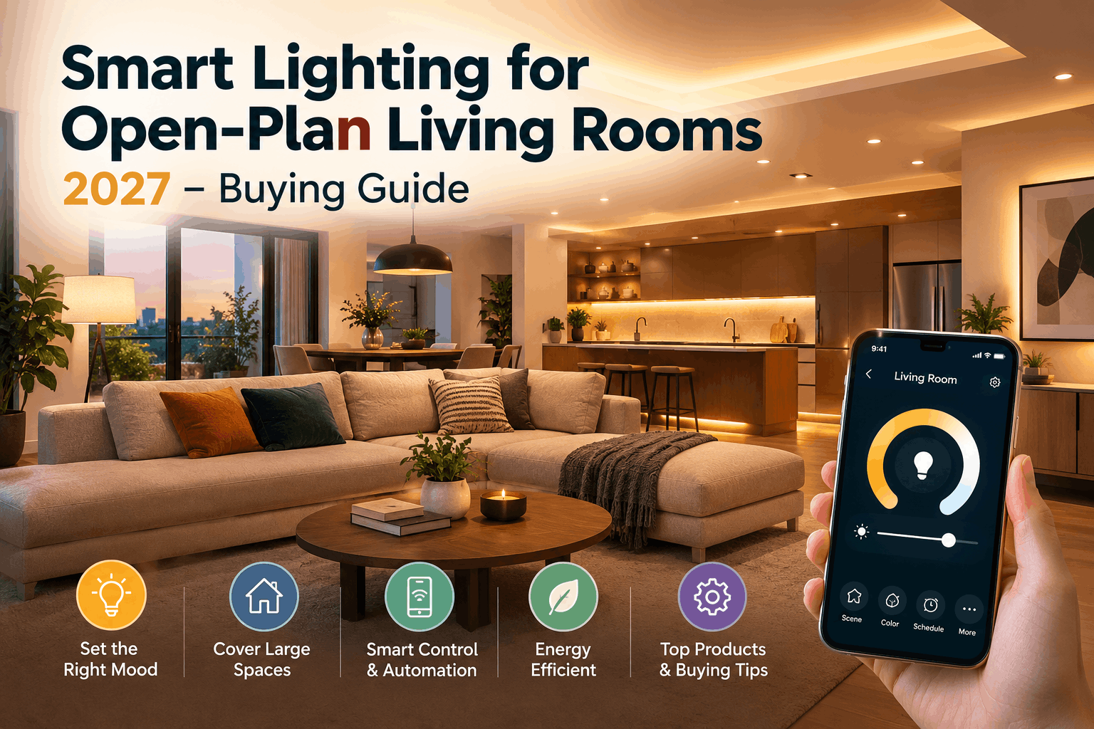 Smart Lighting for Open‑Plan Living Rooms 2027 – Buying Guide