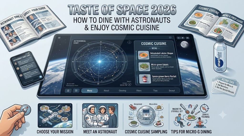 Taste of Space 2026: How to Dine with Astronauts and Enjoy Cosmic Cuisine