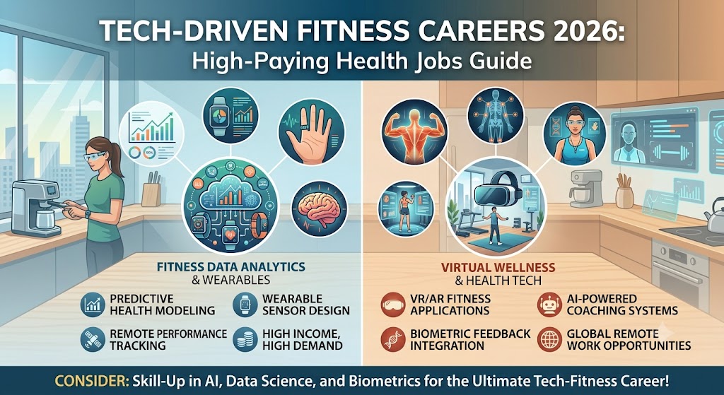 Tech-Driven Fitness Careers 2026: High-Paying Health Jobs Guide