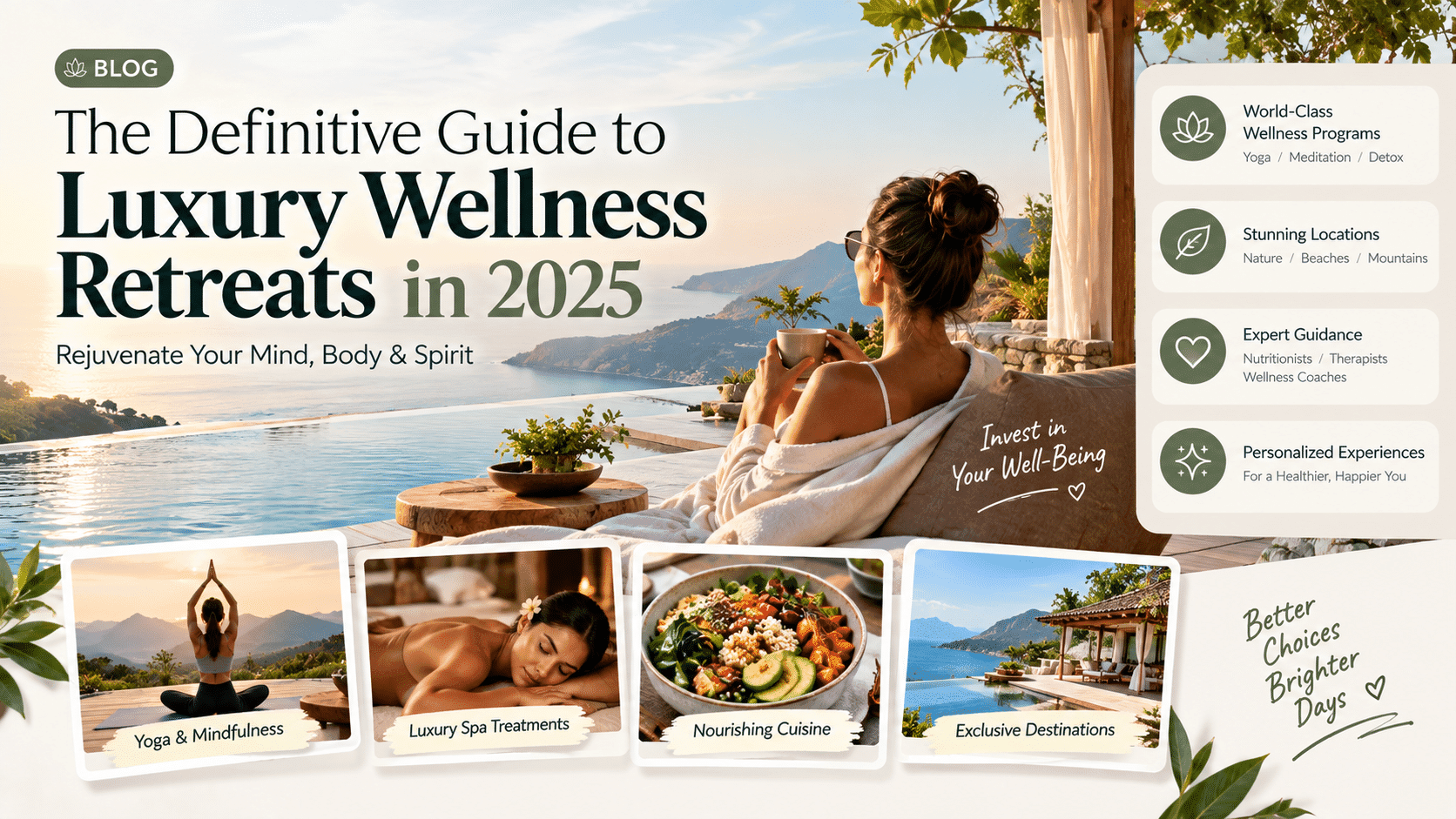 The Definitive Guide to Luxury Wellness Retreats in 2025