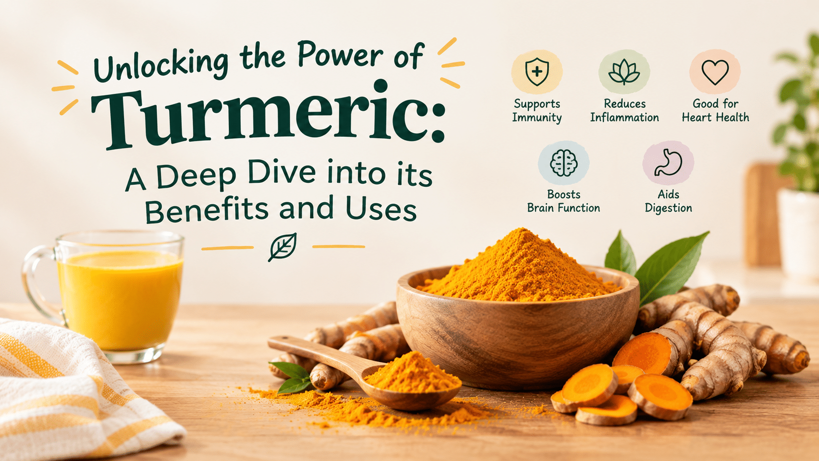 Unlocking the Power of Turmeric: A Deep Dive into its Benefits and Uses