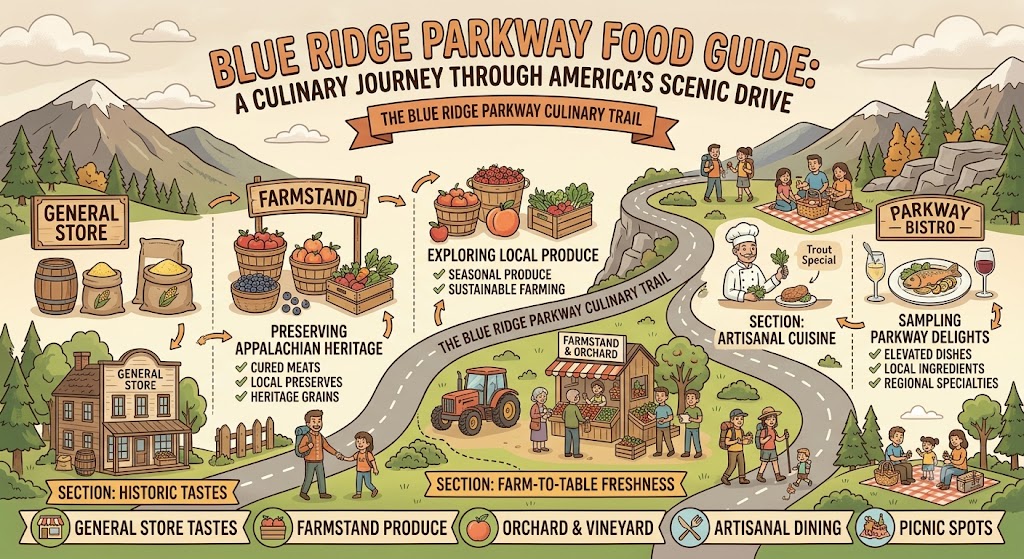 Blue Ridge Parkway Food Guide: A Culinary Journey Through America’s Scenic Drive