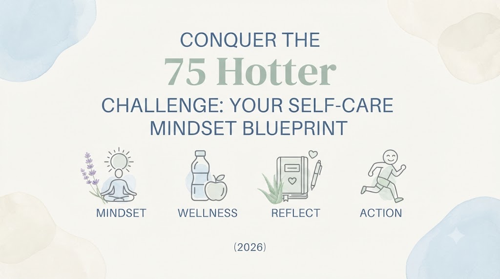 Conquer the 75 Hotter Challenge: Your Self‑Care Mindset Blueprint