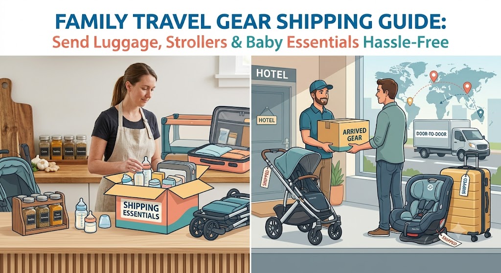 Family Travel Gear Shipping Guide: Send Luggage, Strollers & Baby Essentials Hassle‑Free