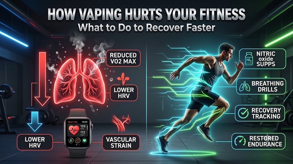 How Vaping Hurts Your Fitness & What to Do to Recover Faster