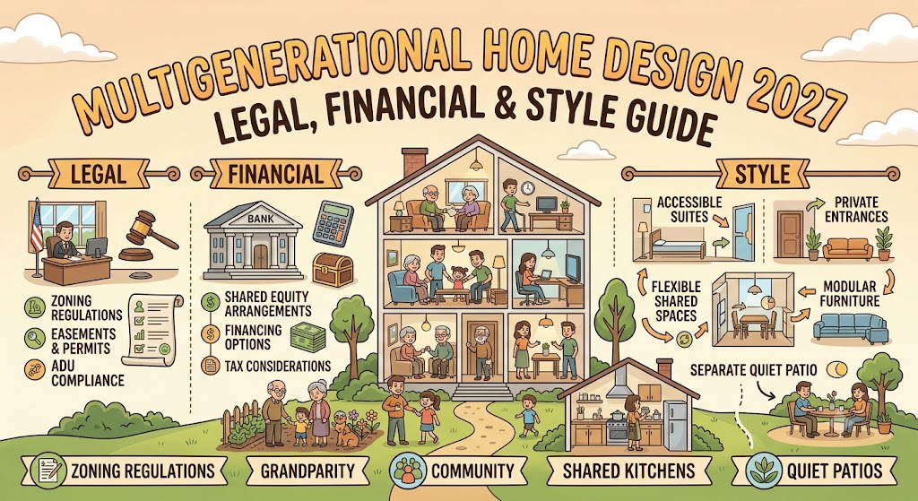 Multigenerational Home Design 2027: Legal, Financial & Style Guide