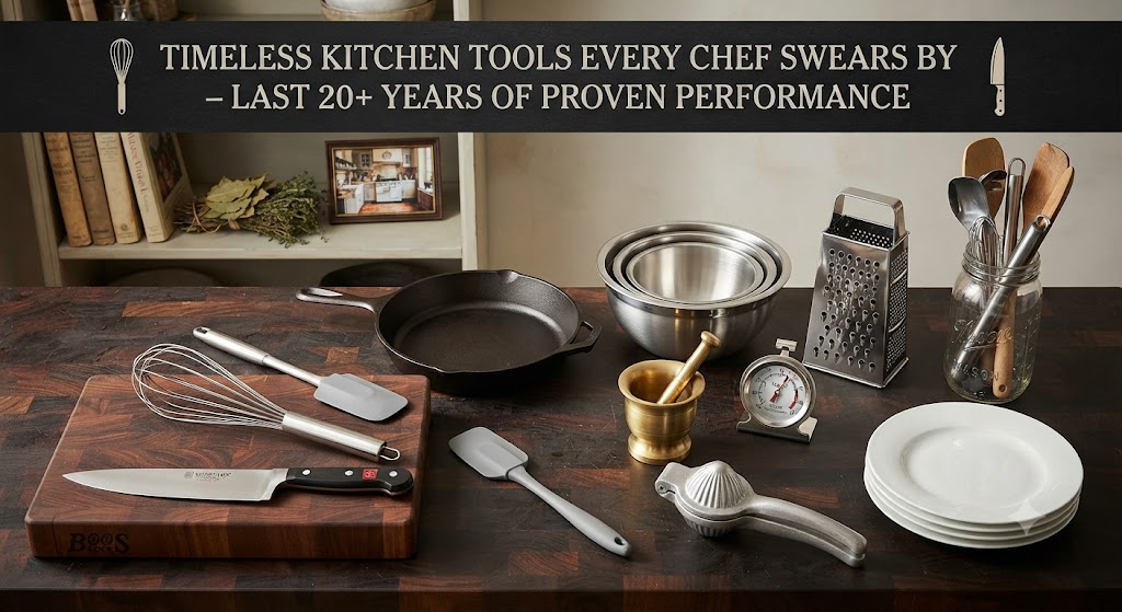 Timeless Kitchen Tools Every Chef Swears By – Last 20+ Years of Proven Performance