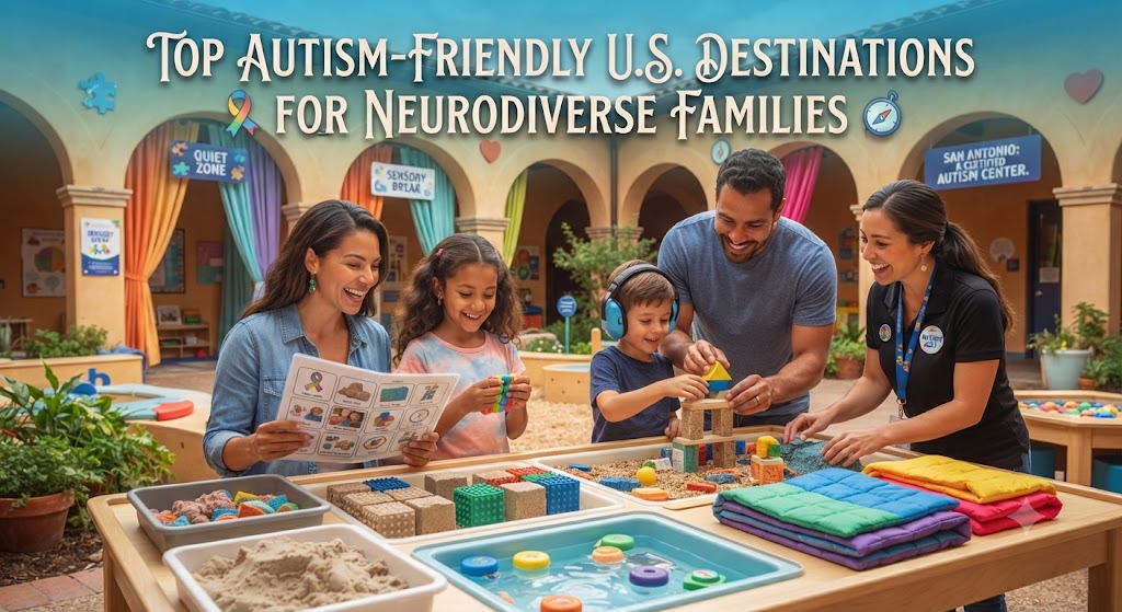 Top Autism‑Friendly U.S. Destinations for Neurodiverse Families