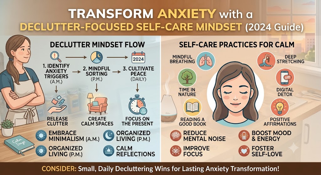Transform Anxiety with a Declutter‑Focused Self‑Care Mindset (2024 Guide)